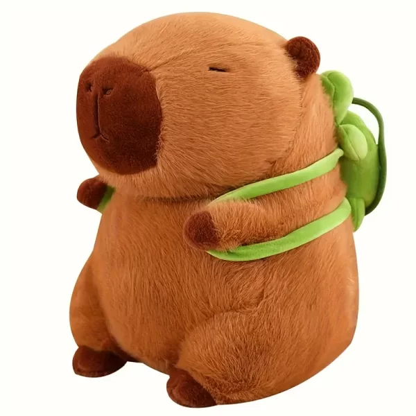 Brown Turtle Backpack Capybara Plush Toy, a Cuddly Pillow And Doll, a Soft Gift for Ages 8 And Up. for Winter Fastest delivery: 4 business days